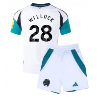 Fotbalové Dres Newcastle United Joe Willock #28 Dětské Alternativní 2024-25 Krátký Rukáv (+ trenýrky)